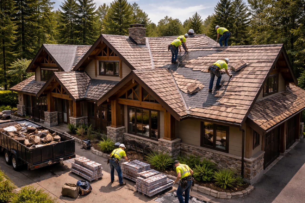 Seattle Roofing service in Belltown